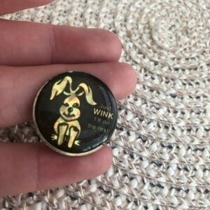 Vintage Bunny Pin